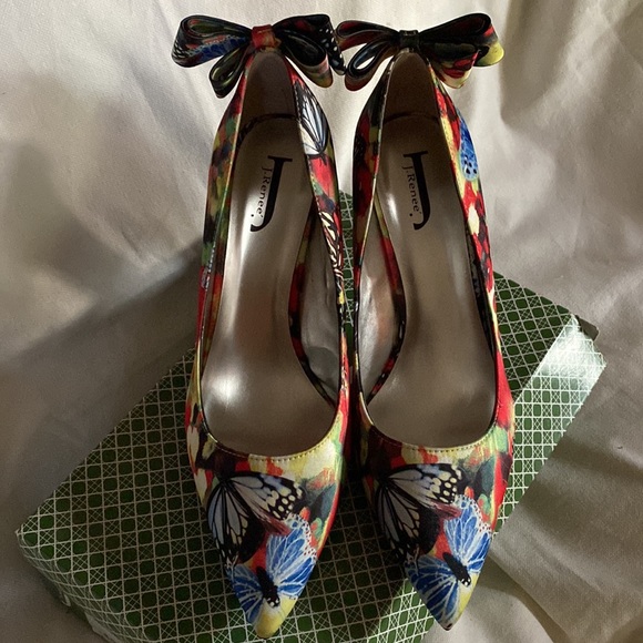 J Renee womens evening shoe size  12 wide. - Picture 3 of 4